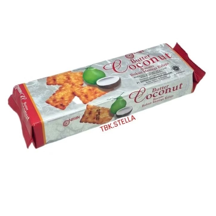

BISCUIT NISSIN BUTTER COCONUT BISKUIT MENTEGA KELAPA 200 GR