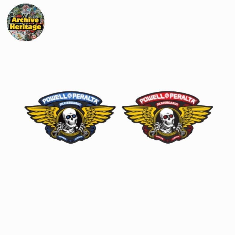 

sticker Powell Peralta winged ripper skateboards clothing brand stiker