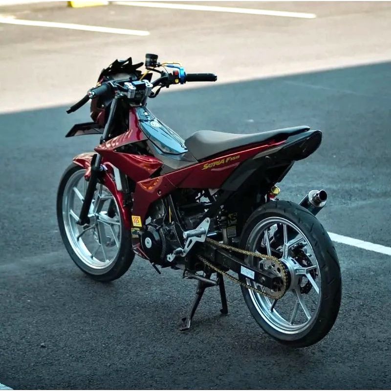 RB Setang stir rzr model roadrace pnp satria f150 satria fu injeksi set raiser dudukan stang