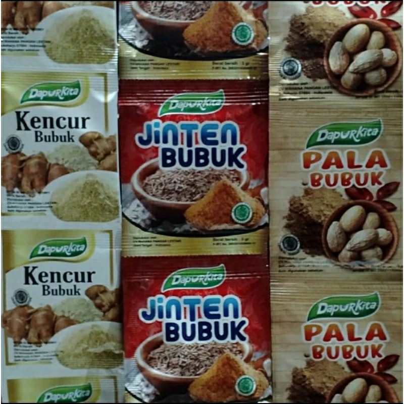

bumbu dapur sachet bubuk