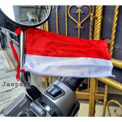 Bendera Motor / Bendera Merah Putih Untuk Motor / Bendera Mini Untuk Motor/Sepeda
