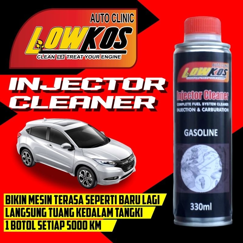 LOWKOS Injector Cleaner Mobil Bensin 330ml - Cairan Pembersih Injektor Mobil