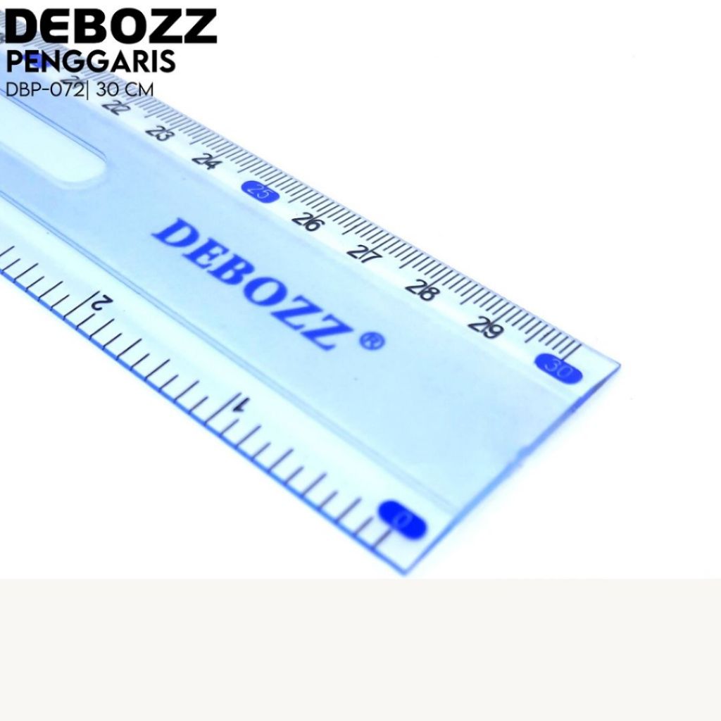 

Penggaris Mika Debozz 30 cm DBP-072