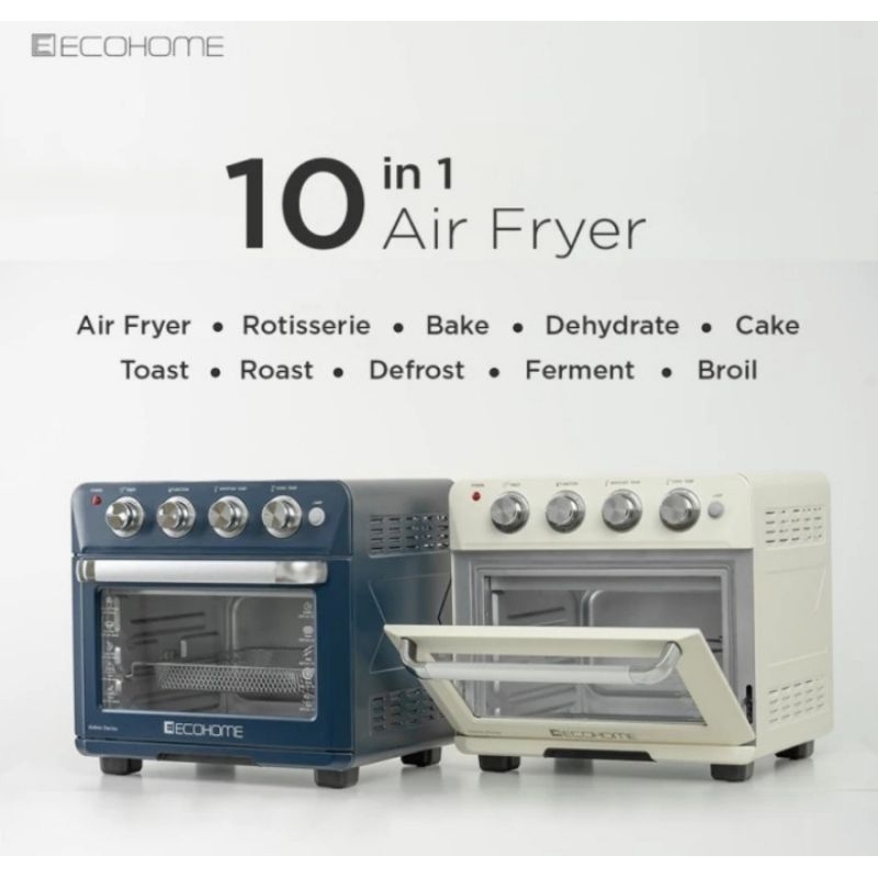 ECOHOME NEW CUBIC AIR FRYER (EAF-888)