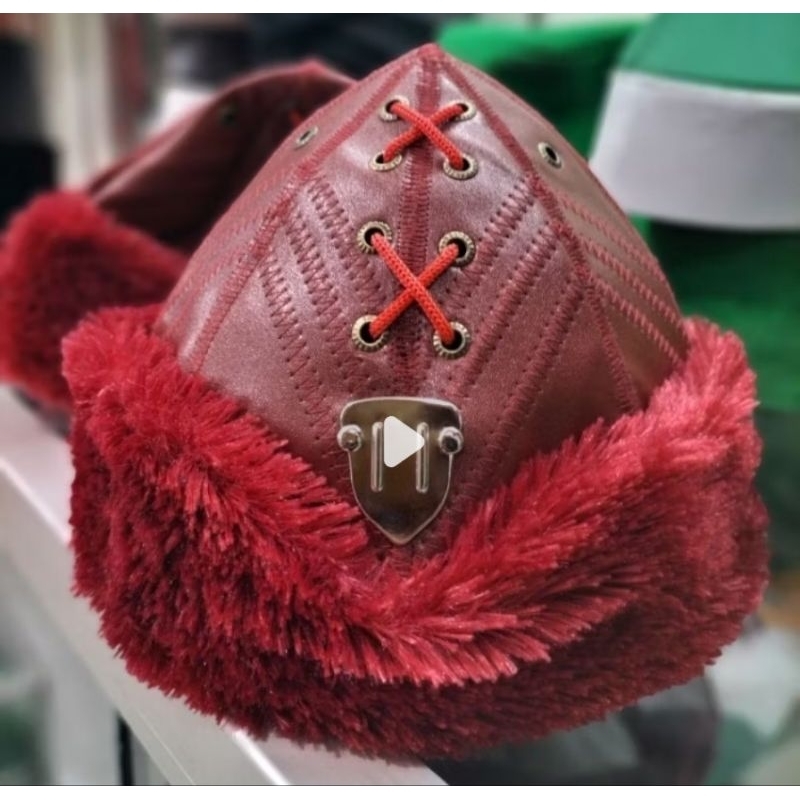 Peci Ertugrul / peci mamluk / topi Ertugrul / topi mamluk suku kayi / Topi Ertugrul Suku Turki Kulit