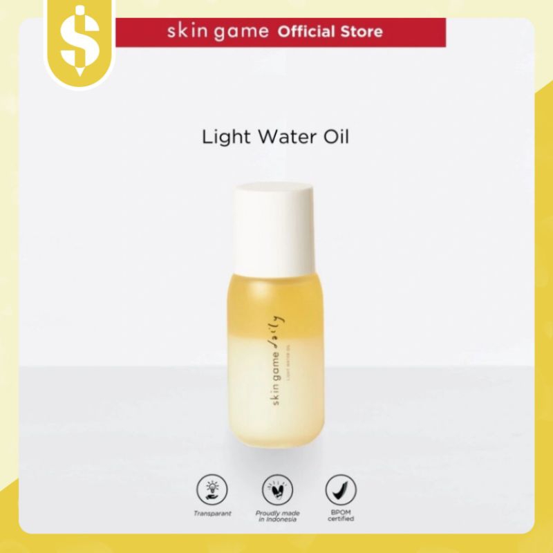 [FREE GIFT + PACKING DUS] READY TERMURAH ORIGINAL Skin Game Light Water Oil Biphase Oil Untuk Merawa