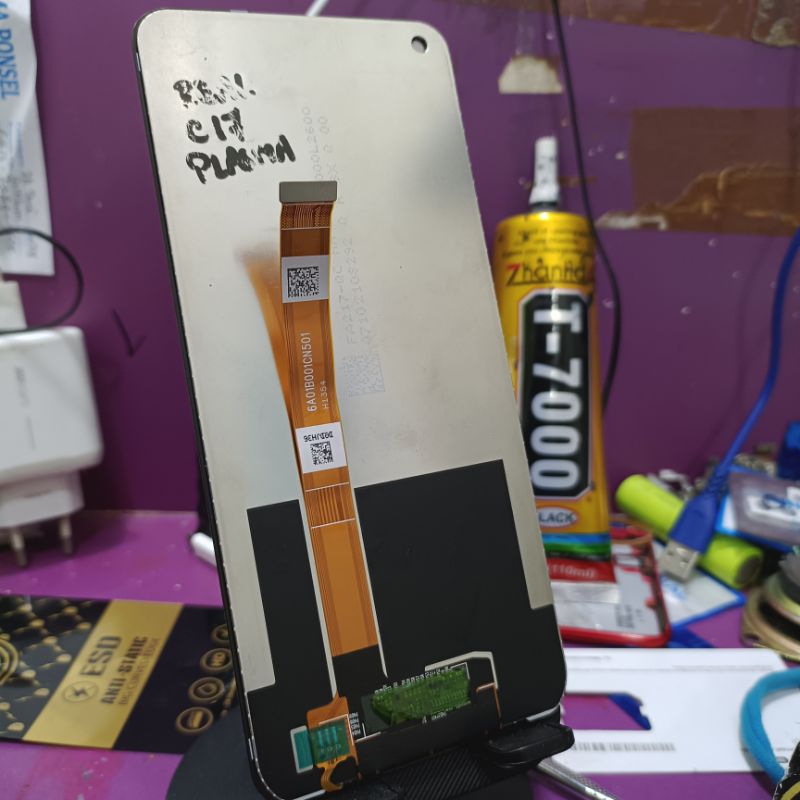 LCD ori Copotan Realme C17