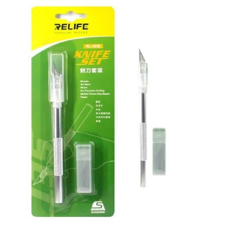 

PISAU PRECISION KNIFE RELITE RL - 101E 6 IN 1