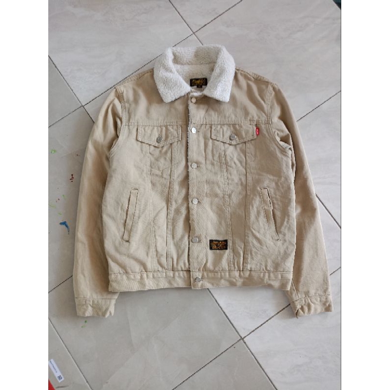 Jaket Trucker Sherpa Small Bird