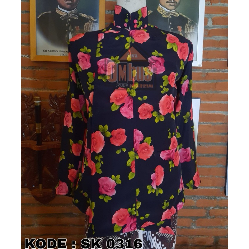 Surjan Kembang|| Kode : Sk 0316||Busana Jawa|| Java Ombus||