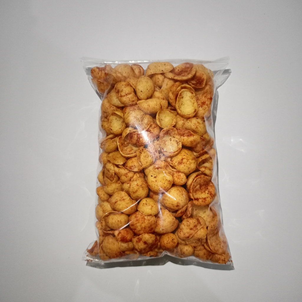 

250gr - KERUPUK KERANG PEDAS ASIN GURIH