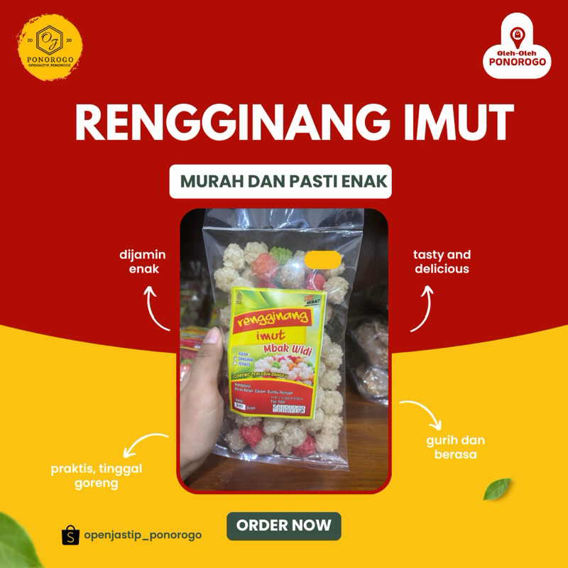 

RENGGINANG imut rasa original