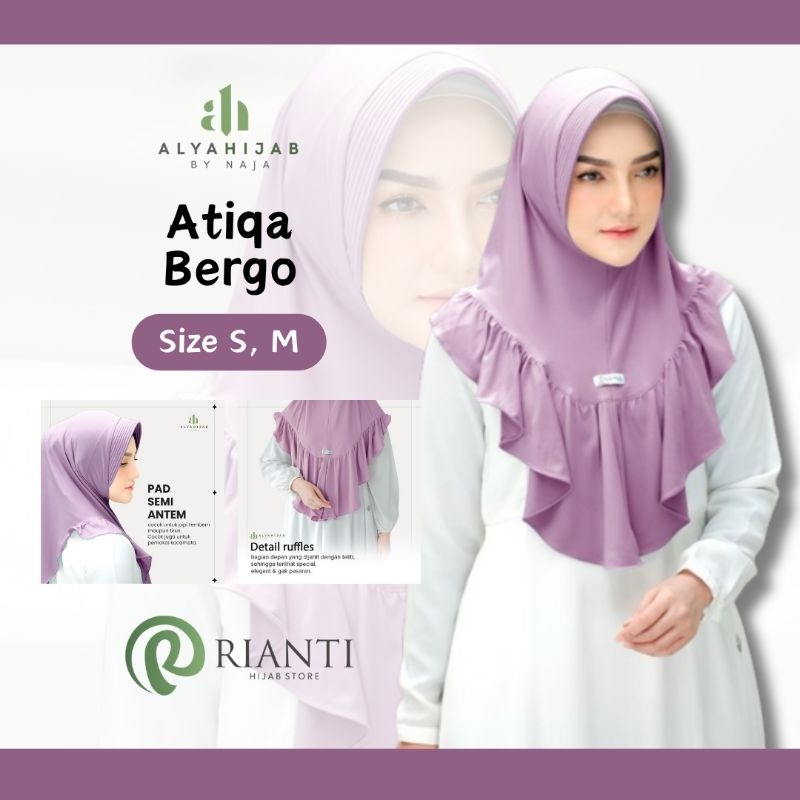 Hijab Nyaman - Atiqa Bergo - Alya Hijab by Naja