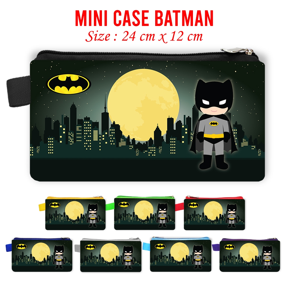 

Mini Case Batman Hitam Stationary Organizer Pencil Case Tempat Pensil Travelling Organizer