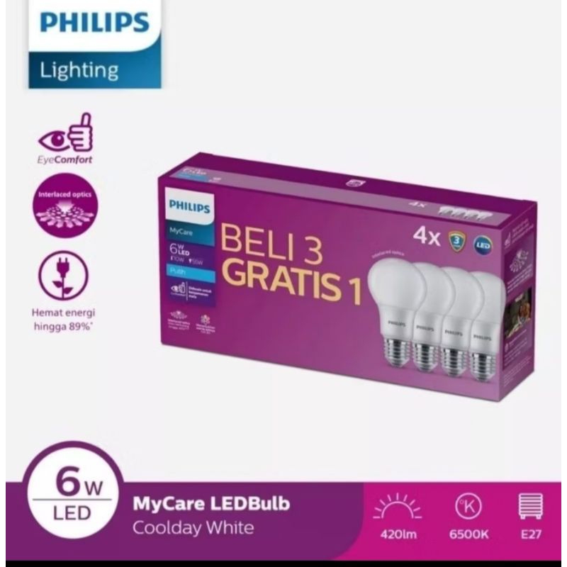 lampu Philips LED 12 watt