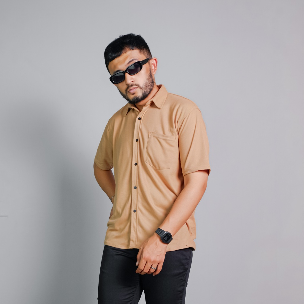 KEMEJA LENGAN PENDEK/ATASAN/KEMEJA/KEMEJA PENDEK KEMEJA PIQUE