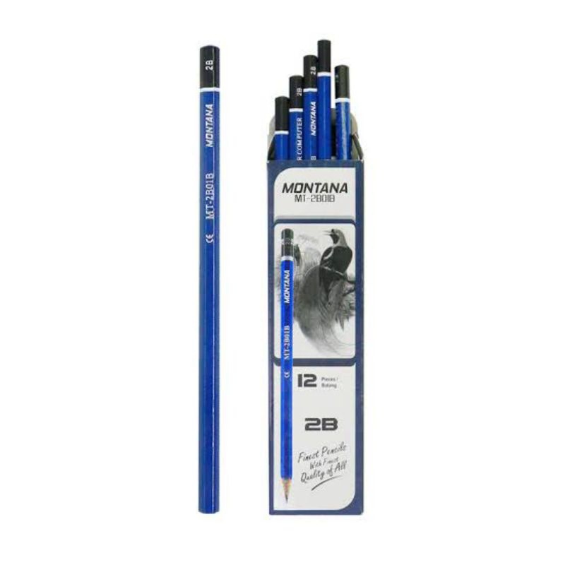 

Pensil 2B montana per 1 pack isi 12pcs