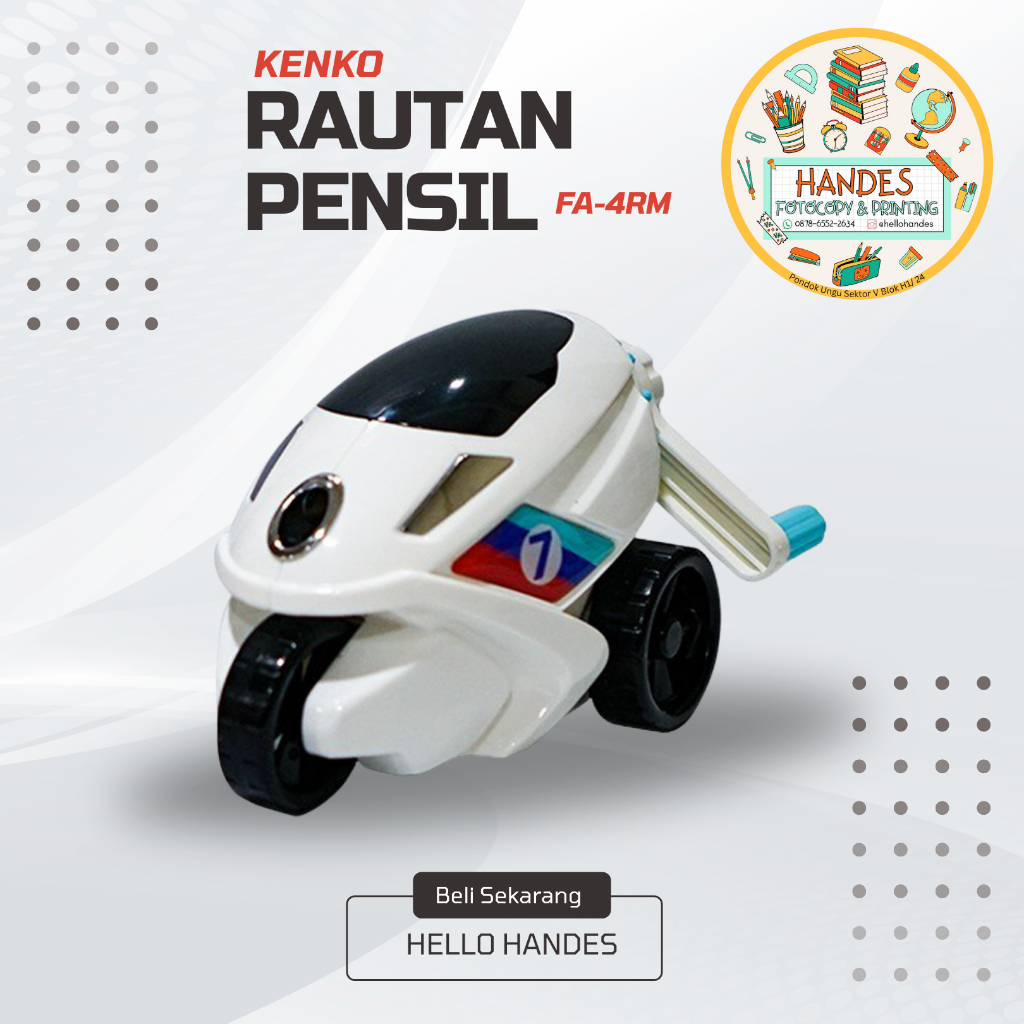 

Rautan Pesil Kenko FA-4RM Sharpener Rautan Unik Motor