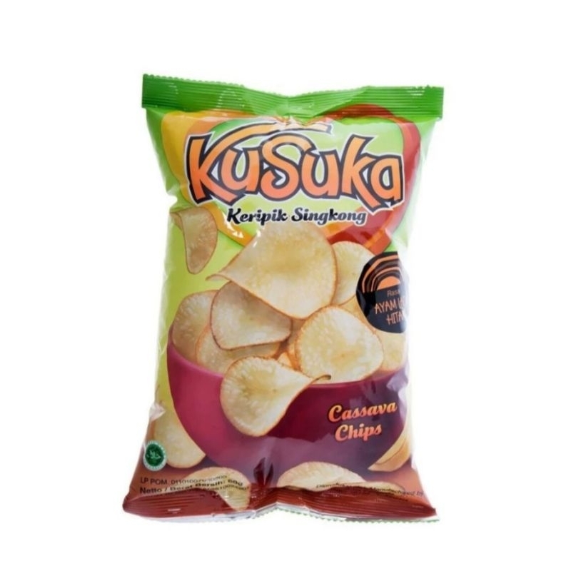 

KUSUKA KERIPIK SINGKONG AYAM LADA HITAM 60GR