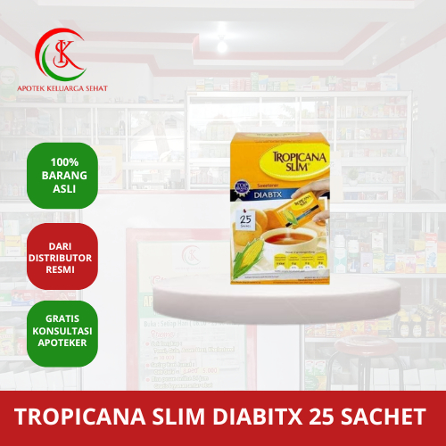 

TROPICANA SLIM SWEETENER DIABTX 25 SACHET