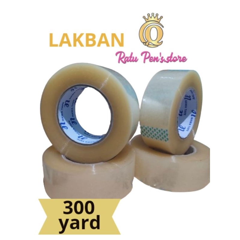 

Lakban Bening 45 x 300yard