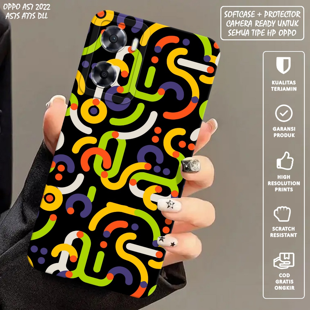 CASE OPPO A57 A57S A77S - Casing Hp Oppo A57 A57S A77S - Softcase Oppo A57 A57S A77S Motif (PATTERN)