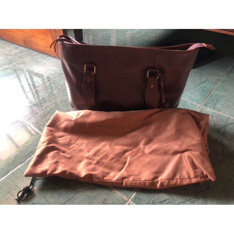 Tas Kulit sapi asli Merk Melrose by Melanie