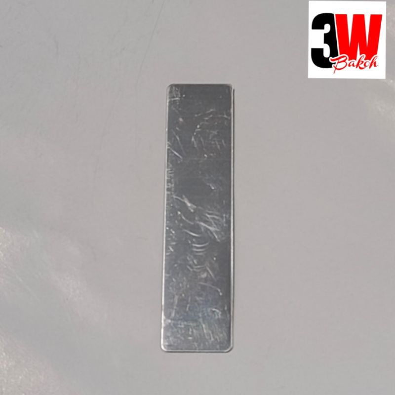 

NAMETAG BAHAN STEINLESS STELL PLUS PROTECTOR