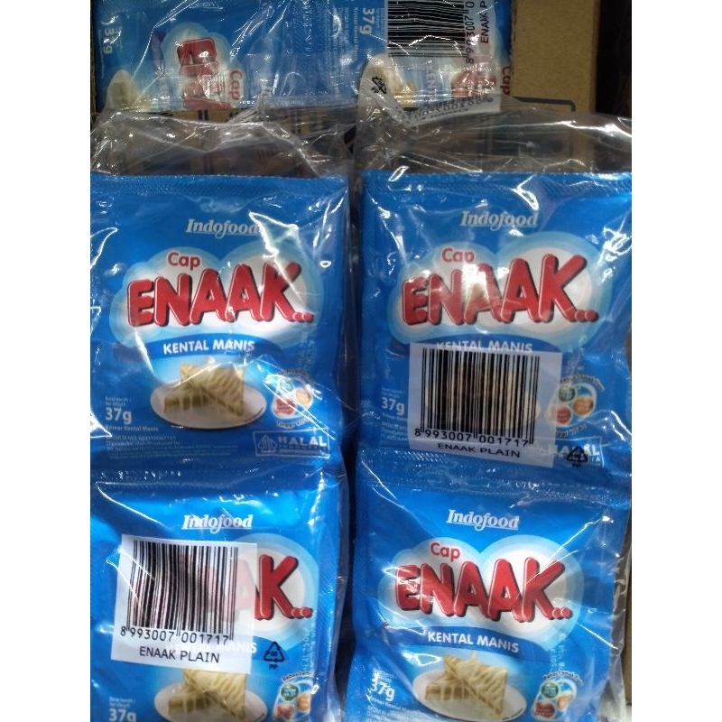 

kental manis enak cap enaak putih 6x37gr