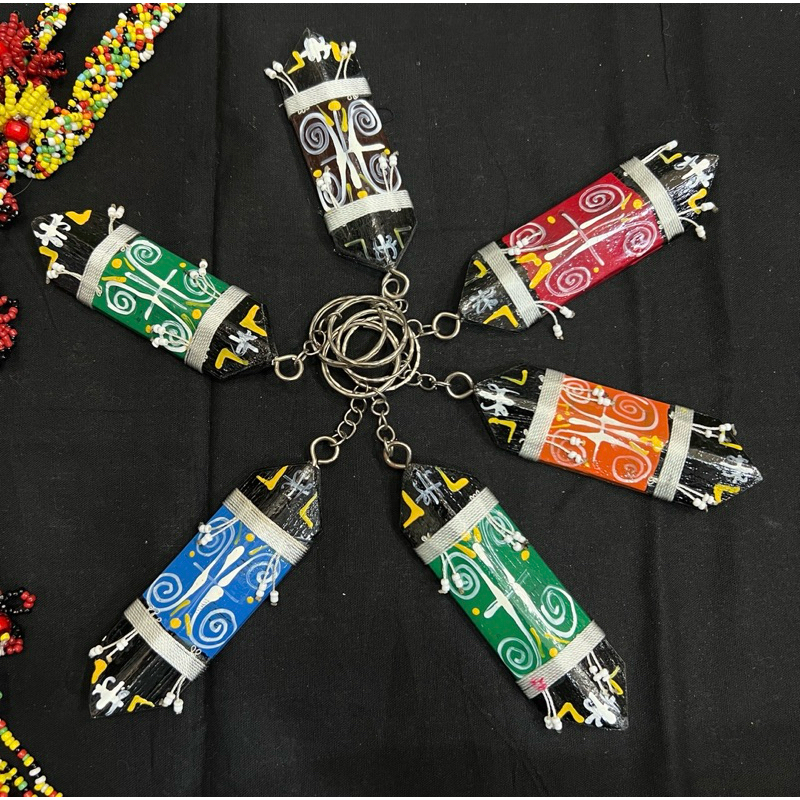 Gantungan kunci tameng dayak