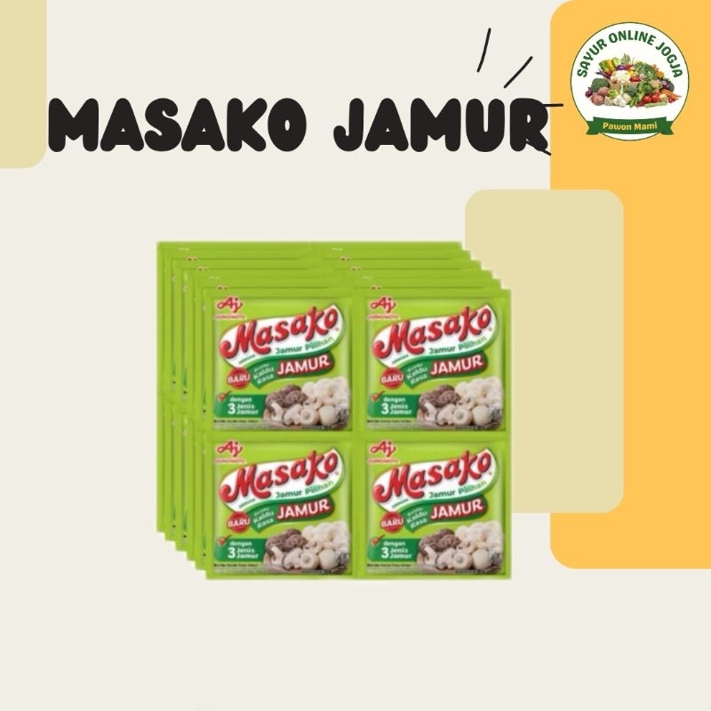 

Masako kaldu jamur sachet 10gr - PAWON MAMI SAYUR ONLINE JOGJA