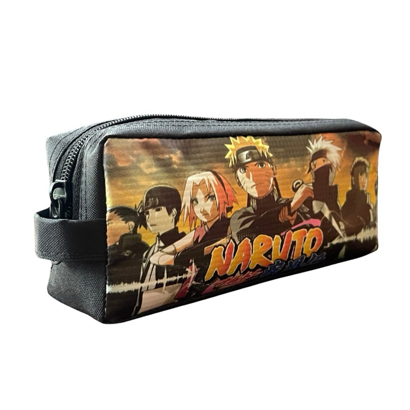 

Tempat Pensil NARUTO pouch wadah penyimpanan kostak kotak pensil dompet Pencil case Bisa Custom nama foto
