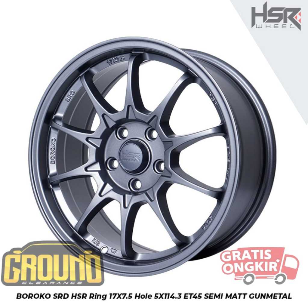 PAKET VELG DAN BAN MOBIL MURAH RING 17 BUAT WULING ALMAS, INNOVA, RUSH, BRV, XL7 R17 HSR BOROKO SRD