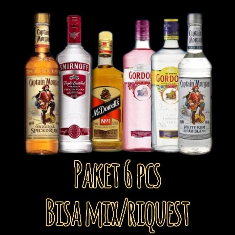 

Paket 6 Pcs Bisa Mix/Riquest