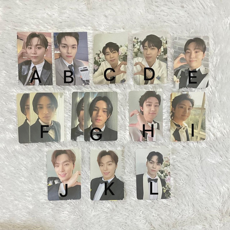 READY STOCK - PHOTOCARD SEVENTEEN FML CARAT VER CARVER DINO WONWOO VERNON SEUNGKWAN MINGYUTHE8 PC BE