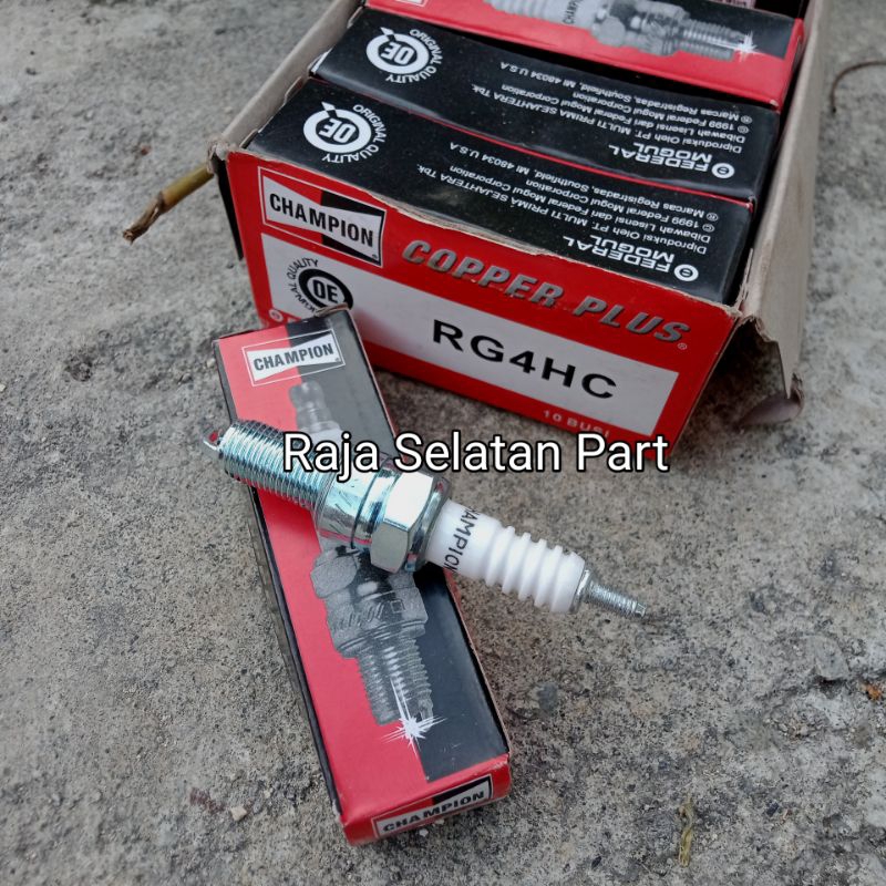 Busi Champion RG4HC busi kharisma busi Supra x 125