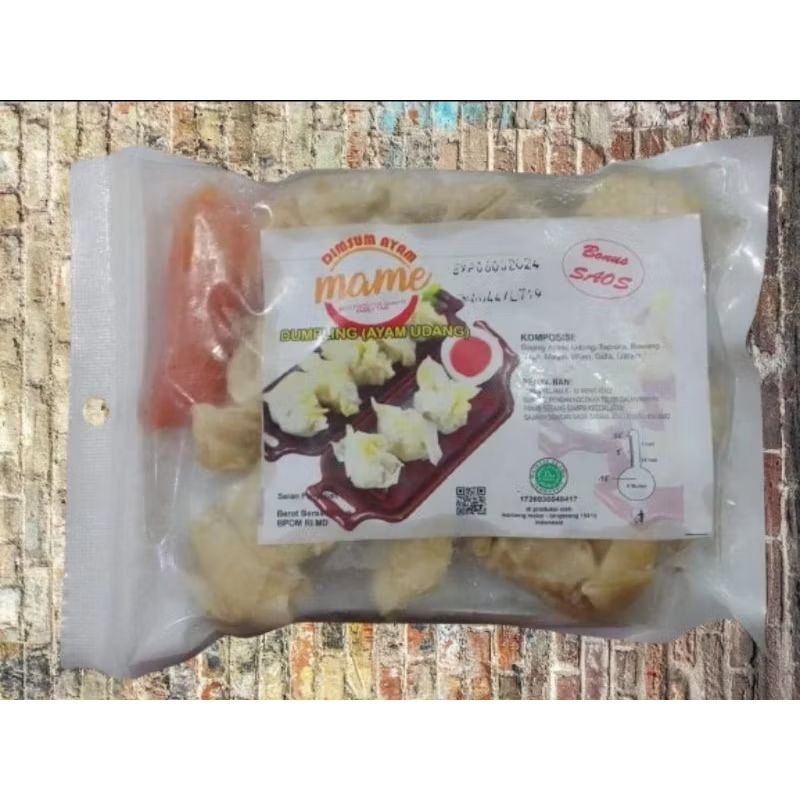 

Mame Dumpling Ayam 250 gram 10 pcs