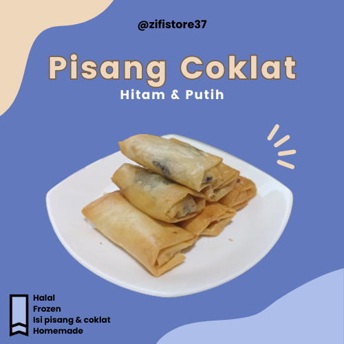 

Pisang Coklat Lumer Piscok Frozen Food