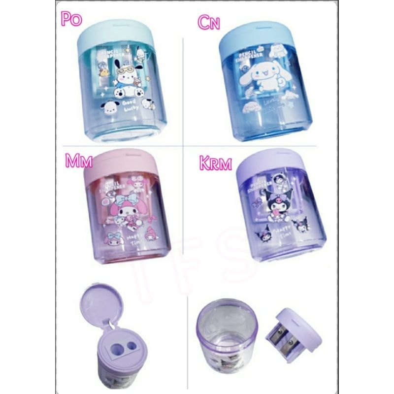 

SERUTAN RAUTAN TAMPUNG 2 JENIS PENSIL SANRIO KUROMI CINNAMOROLL POCHACCO MELODY