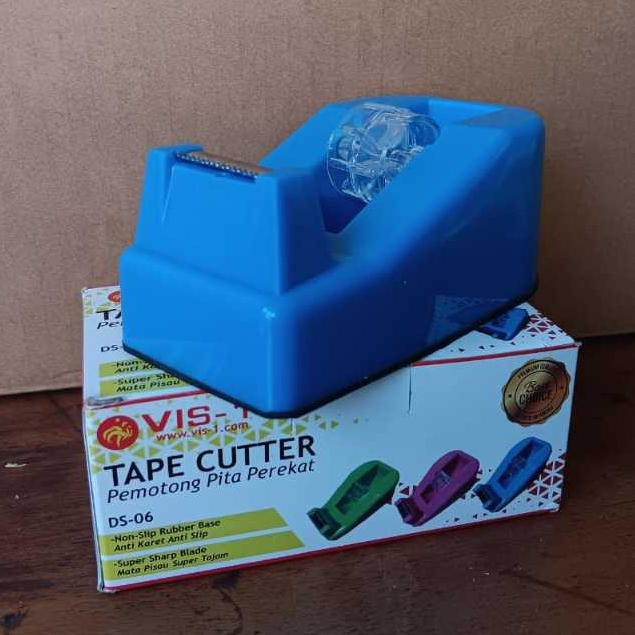 

Cutter Tape Dispenser VIS-1 Kecil Alat Pemotong Isolasi Uk Kecil