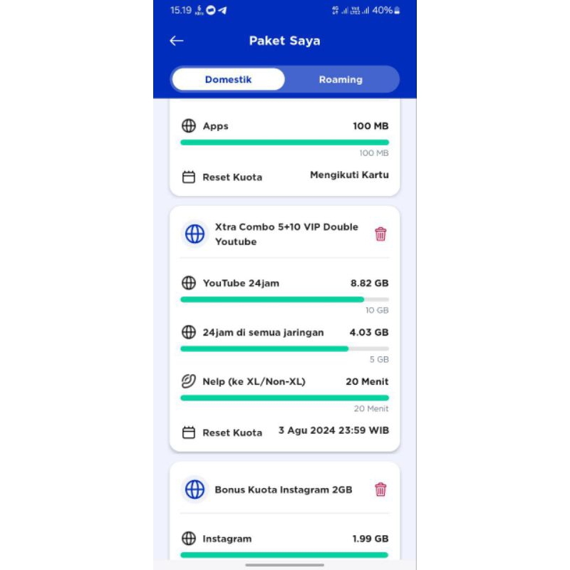 Kartu Perdana XL Unlimited (1 Bulan) + Bypass Reguler 24 Jam