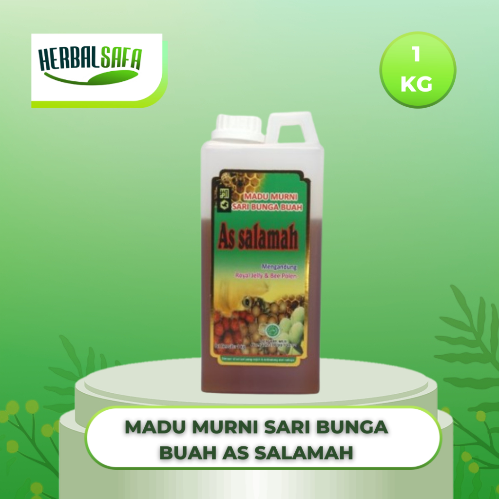 

Madu Murni Sari Bunga Buah As salamah 1kg ORIGINAL