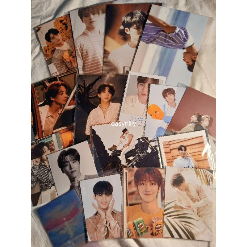 Postcard TC Seventeen  Seungcheol Joshua The8 DK Mingyu Seungkwan Vernon Dino