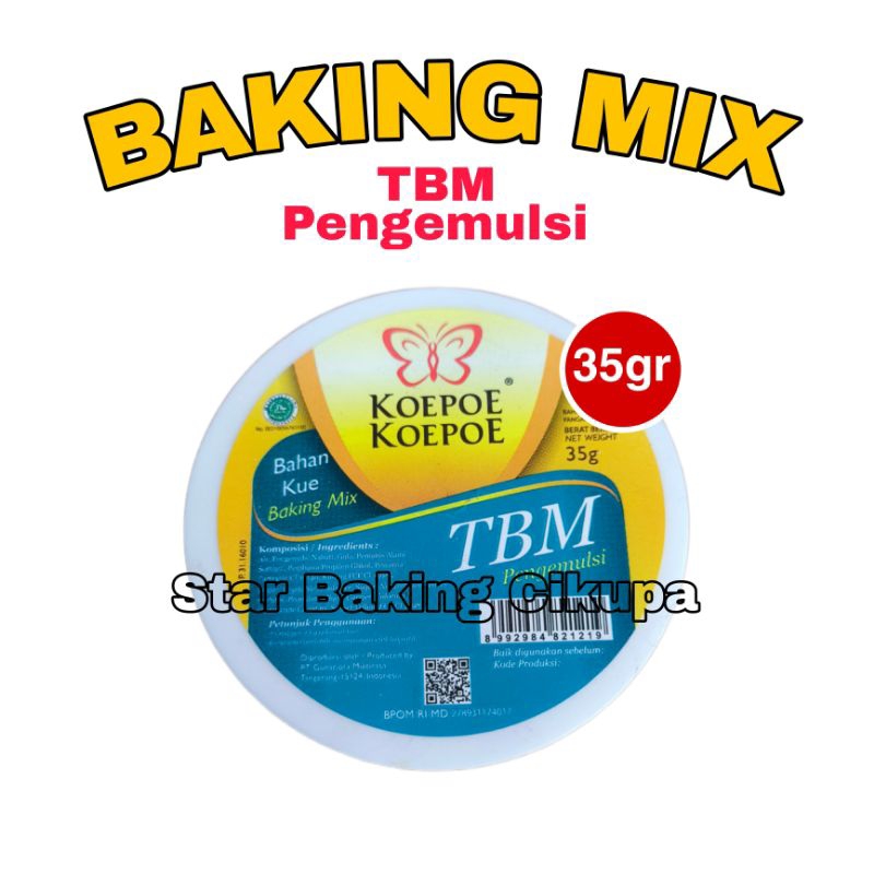 

TBM KOEPOE KOEPOE 30GR KECIL Pengemulsi Bahan Kue