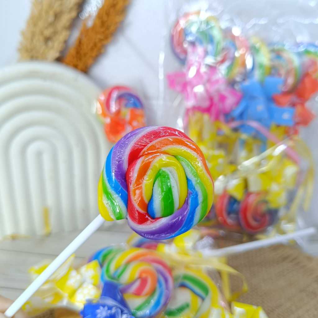 

PERMEN LOLIPOP BULAT ISI 10 PCS/ BUNGA PELANGI LOLIPOP