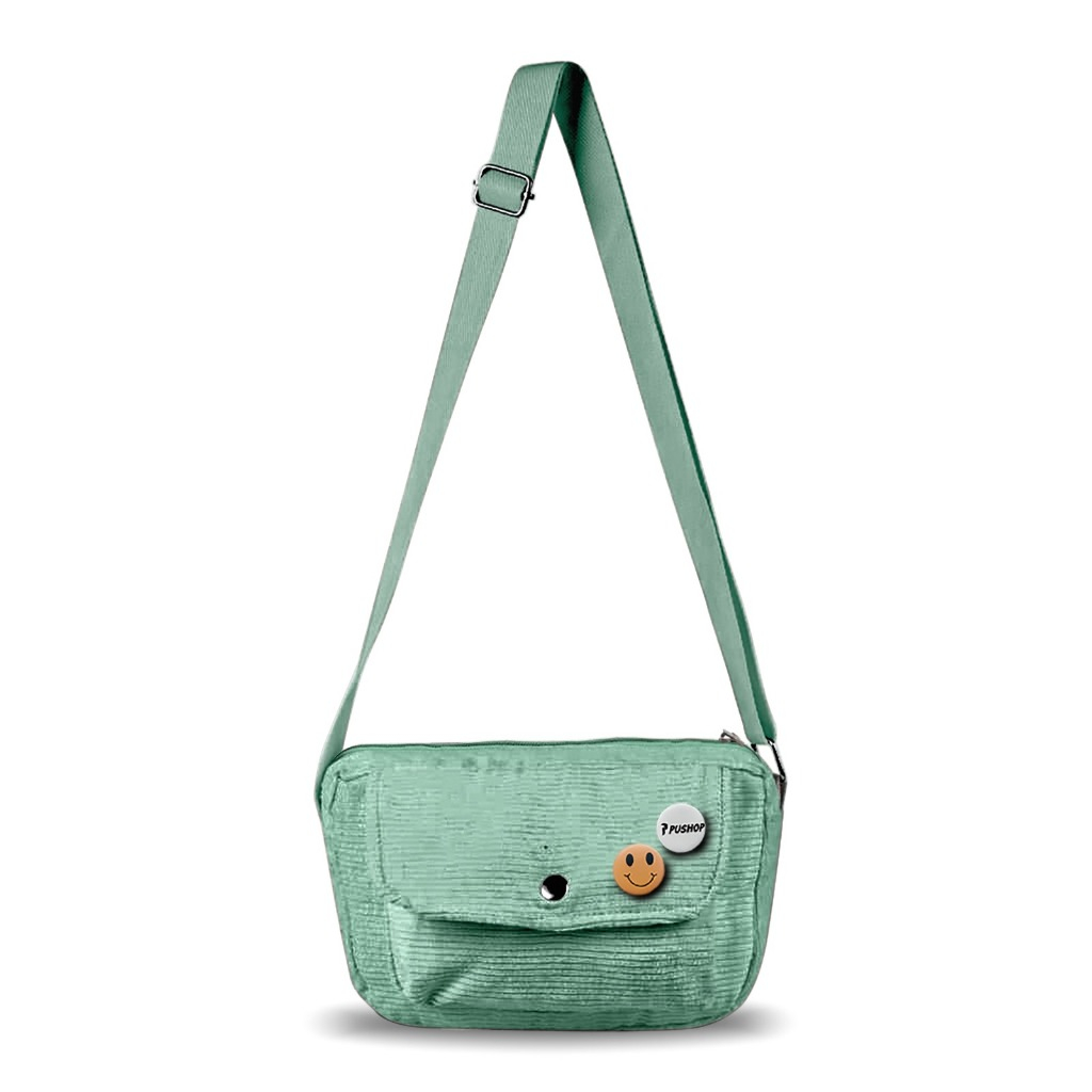 Tas Selempang Corduroy Moana Tas Slingbag Wanita Jelitashopline