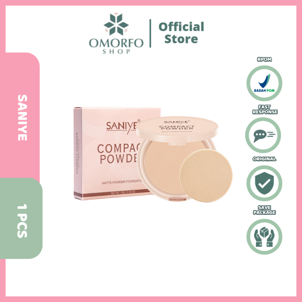 [Omorfo] SANIYE Oil Control Compact Powder Matte R5006