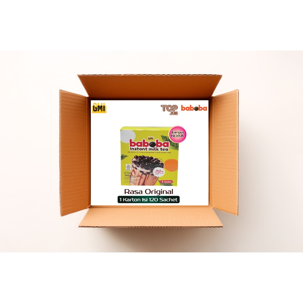 

MINUMAN INSTAN RASA MILK TEA ISI 120 SACHET [1 KARTOON]