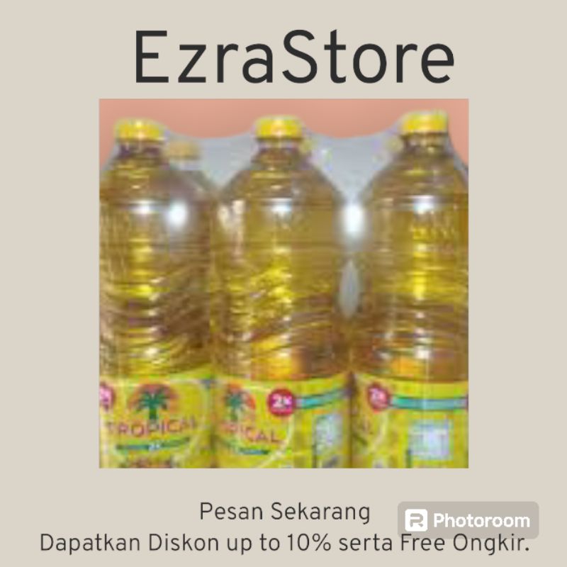 

Minyak Goreng Tropical kemasan Botol Ukuran 2L