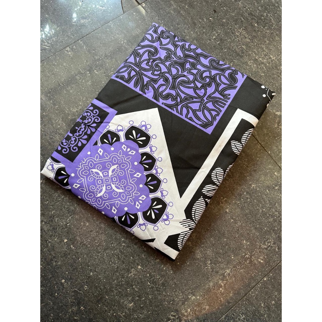 geulis motif batik ungu putih